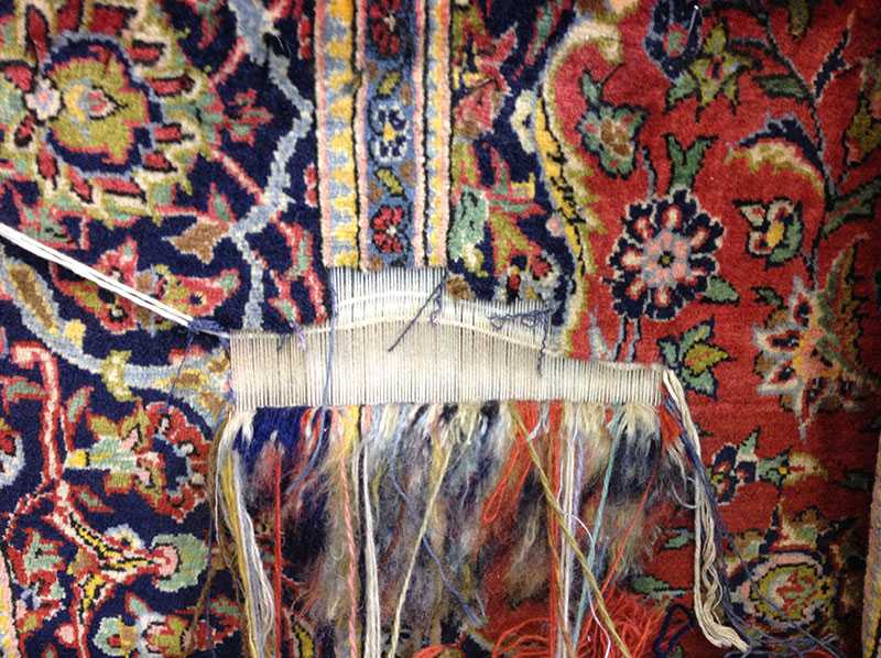 Laboratorio di restauro Iran Carpet