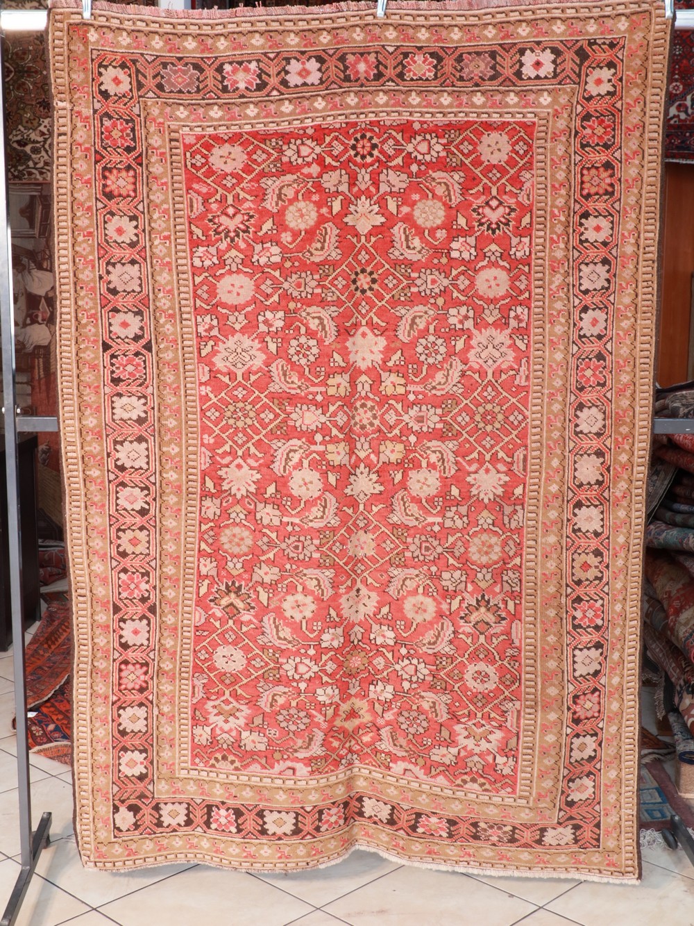 Tappeto Antico Gharebagh 182×126 cm